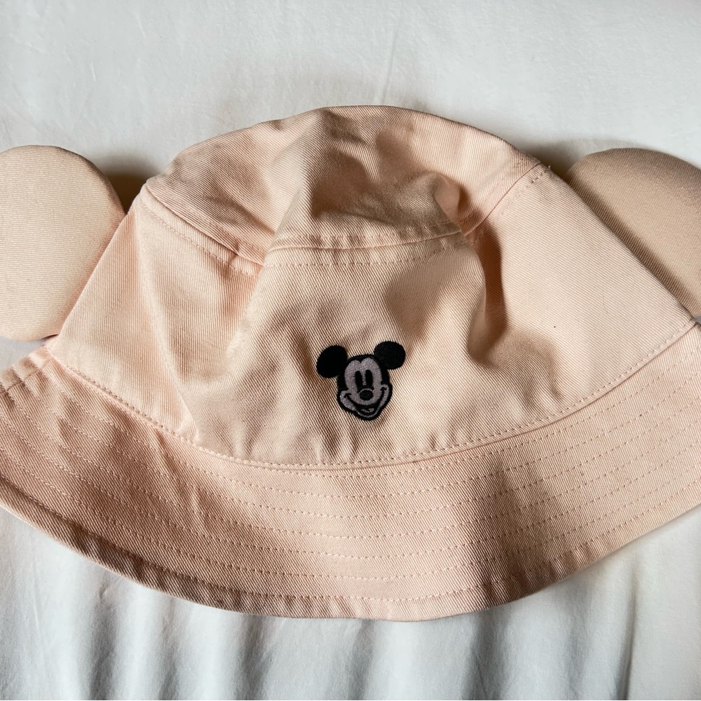 Kids Pink Bucket Hat with Ears